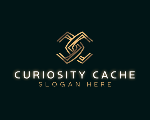 Premium Luxury Letter C logo design