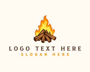 Campfire Outdoor Camping logo