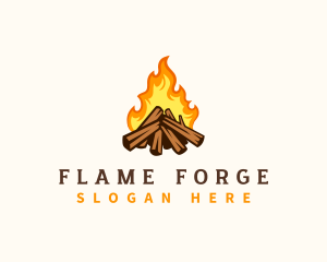 Campfire Outdoor Camping logo