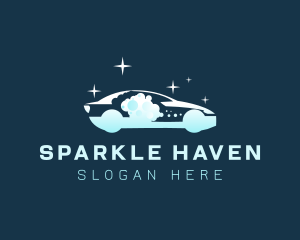 Sparkle Car Cleaning logo design