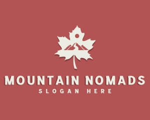 Canada Maple Mountain logo design