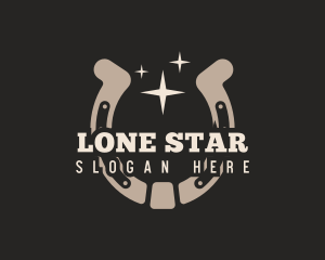 Star Horseshoe Ranch logo design