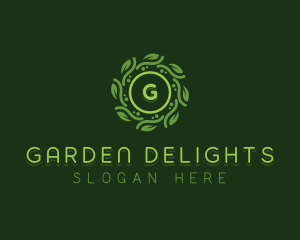 Nature Wellness Garden logo design