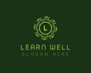 Nature Wellness Garden logo design