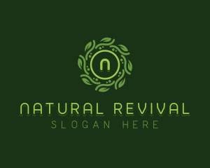 Nature Wellness Garden logo design