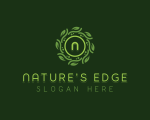 Nature Wellness Garden logo design