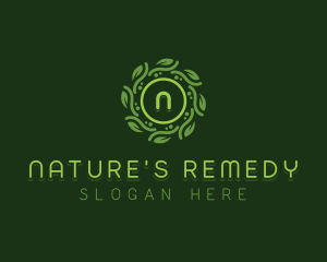 Nature Wellness Garden logo design