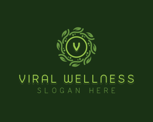 Nature Wellness Garden logo design