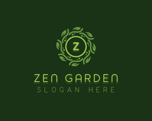 Nature Wellness Garden logo design