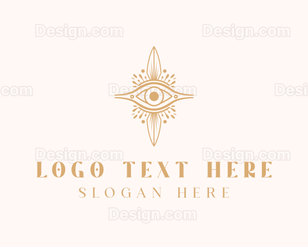 Spiritual Boho Eye Logo