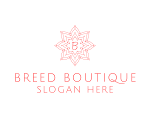 Floral Lantern Boutique logo design