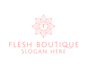 Floral Lantern Boutique logo design