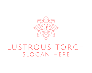 Floral Lantern Boutique logo design