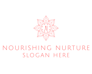 Floral Lantern Boutique logo design