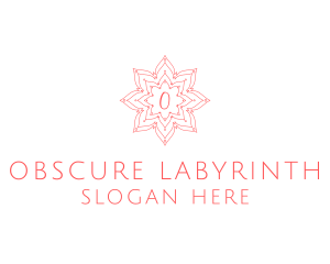 Floral Lantern Boutique logo design