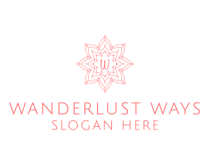 Floral Lantern Boutique logo design