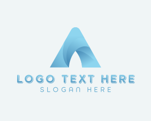 Business Brand Letter A logo