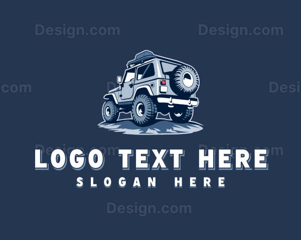 SUV Vehicle Transport Logo