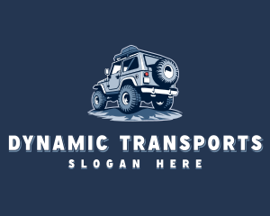 SUV Vehicle Transport logo design