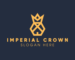 Pineapple Royal Crown logo design