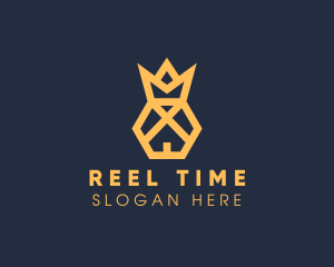 Pineapple Royal Crown logo design