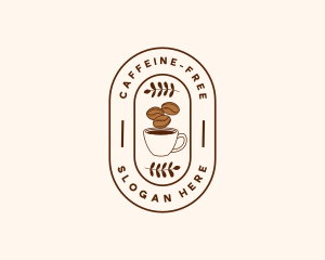 Restaurant Coffee Bean Mug logo design