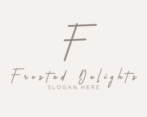 Cursive Elegant Boutique logo design