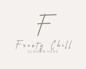 Cursive Elegant Boutique logo design