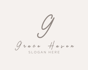 Cursive Elegant Boutique logo