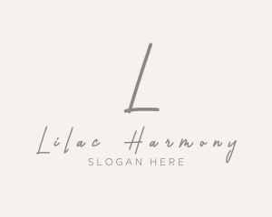 Cursive Elegant Boutique logo design