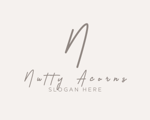 Cursive Elegant Boutique logo design