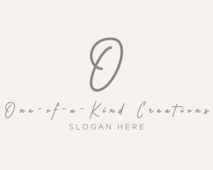 Cursive Elegant Boutique logo design