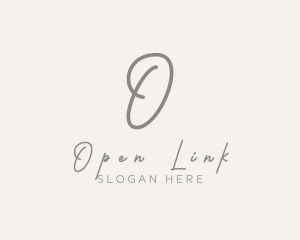 Cursive Elegant Boutique logo design