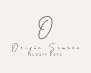 Cursive Elegant Boutique logo design