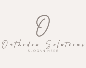 Cursive Elegant Boutique logo design