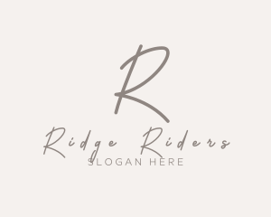 Cursive Elegant Boutique logo design