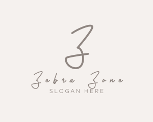 Cursive Elegant Boutique logo design