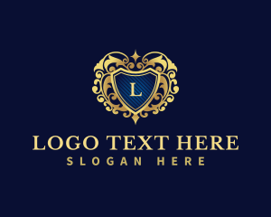 Flourish Decorative Hotel Shield logo