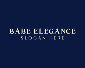 Modern Elegant Beauty logo design