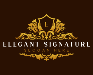 Elegant Floral Boutique logo design