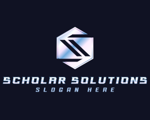 Modern Software Technology Letter S logo design