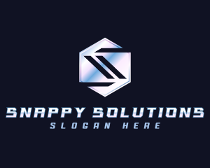 Modern Software Technology Letter S logo design