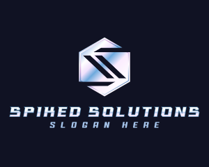 Modern Software Technology Letter S logo design