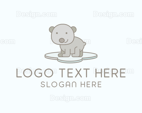 Bear Stuffed Toy Animal Logo