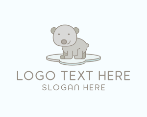 Bear Stuffed Toy Animal logo