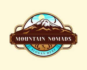 Mountain Peak Italy logo design