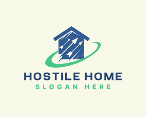 Home Arrow Real Estate logo design