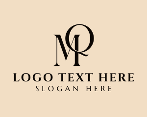 Couture Letter MQ Monogram logo