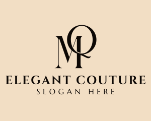 Couture Letter MQ Monogram logo