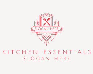 Spoon Fork Kitchen logo design